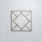 Ekena Millwork Small Hudson Decorative Fretwork Wood Wall Panels, Birch, 11 3/8"W x 11 3/8"H x 3/8"T WALW12X12X0375HSNBI - alternate 6